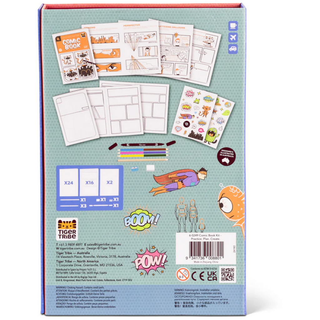 TIGER TRIBE COMIC BOOK KIT