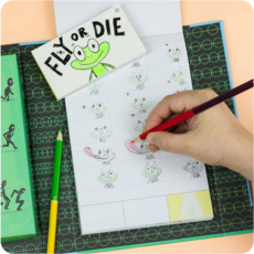 TIGER TRIBE FLIPBOOK KIT ANIMATION ACTION