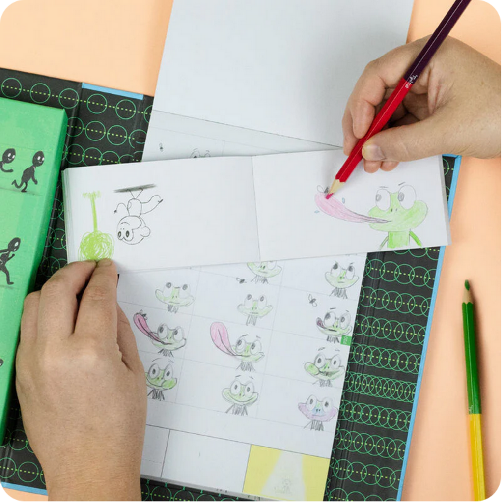 TIGER TRIBE FLIPBOOK KIT ANIMATION ACTION