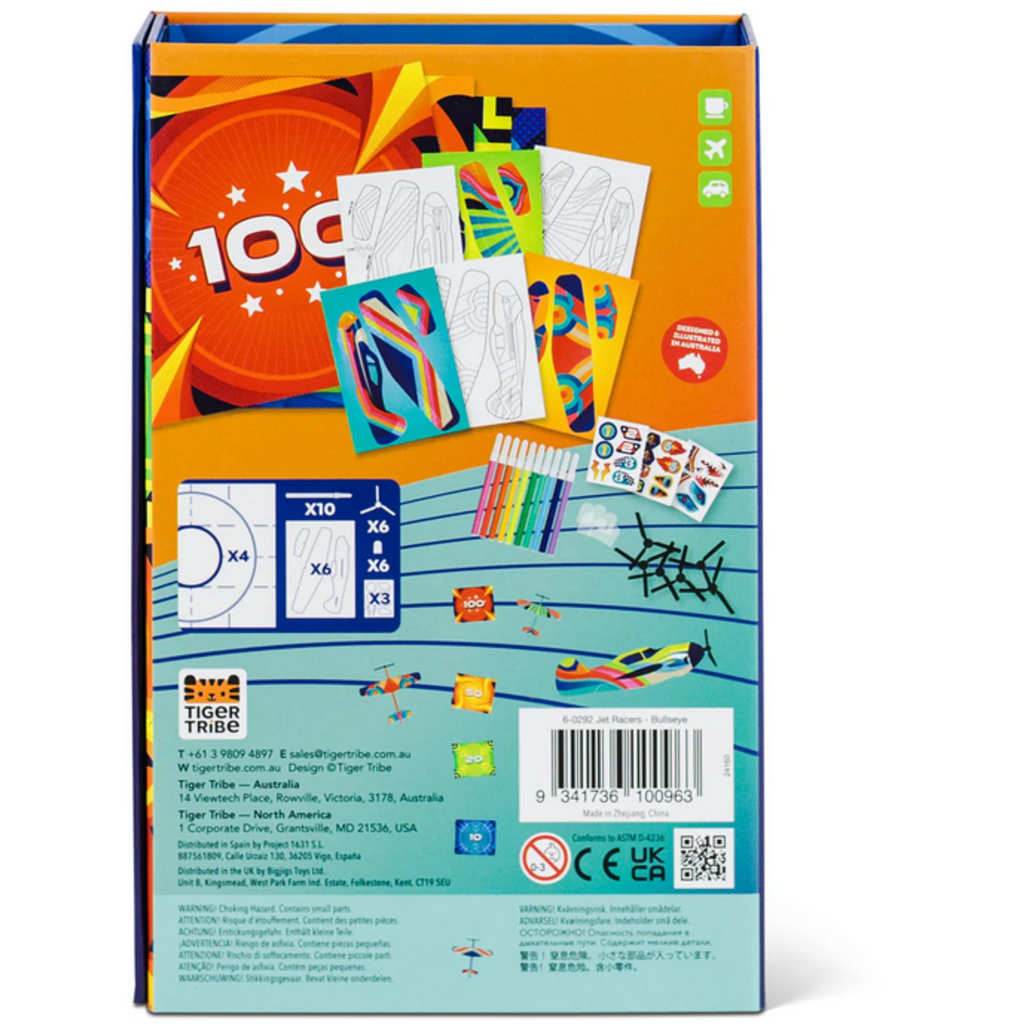 TIGER TRIBE JET RACERS BULLSEYE KIT