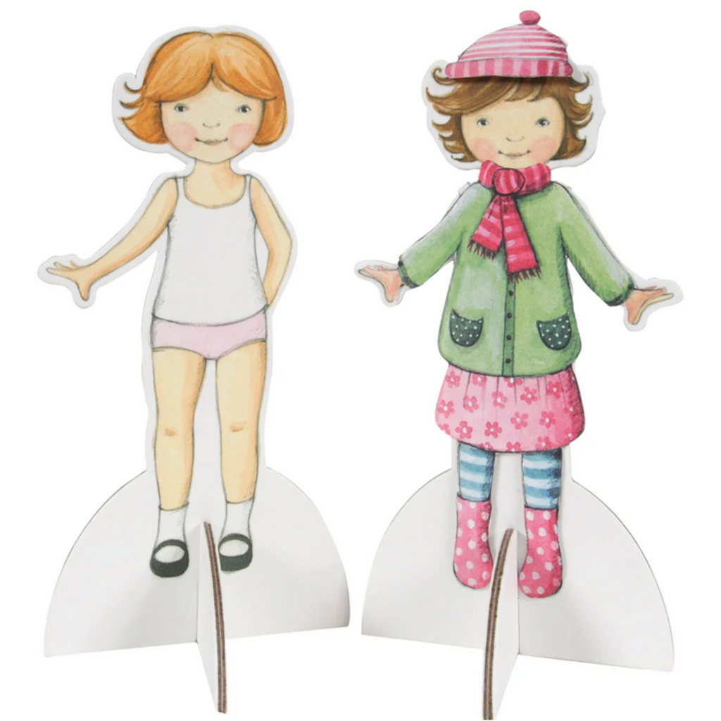 TIGER TRIBE VINTAGE PAPER DOLLS KIT