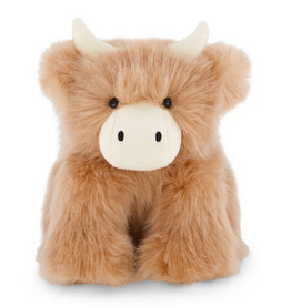 SNUGGLE BUNNIES HILDA HIGHLAND COW CARAMEL