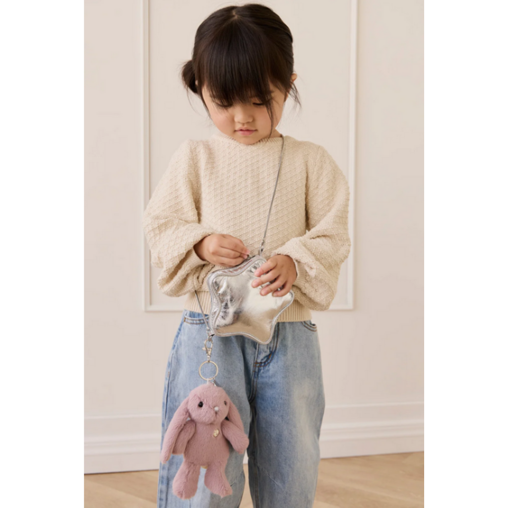 SNUGGLE BUNNIES PENELOPE PERIWINKLE BAG CHARM