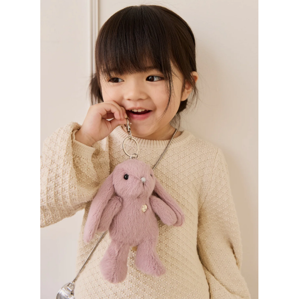 PENELOPE PERIWINKLE BAG CHARM