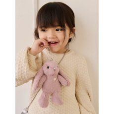 PENELOPE PERIWINKLE BAG CHARM