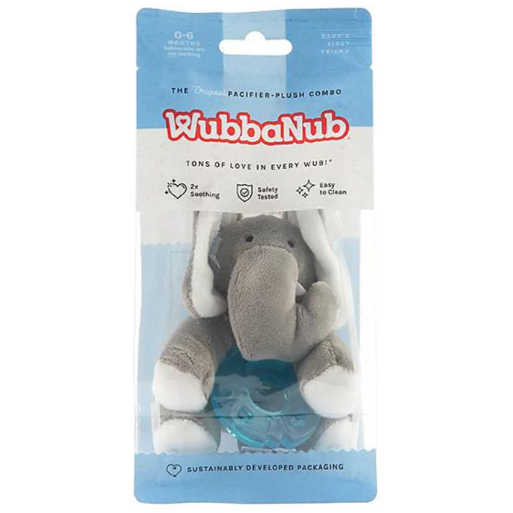 AURORA WUBBANUB PACIFIER GRAY ELEPHANT