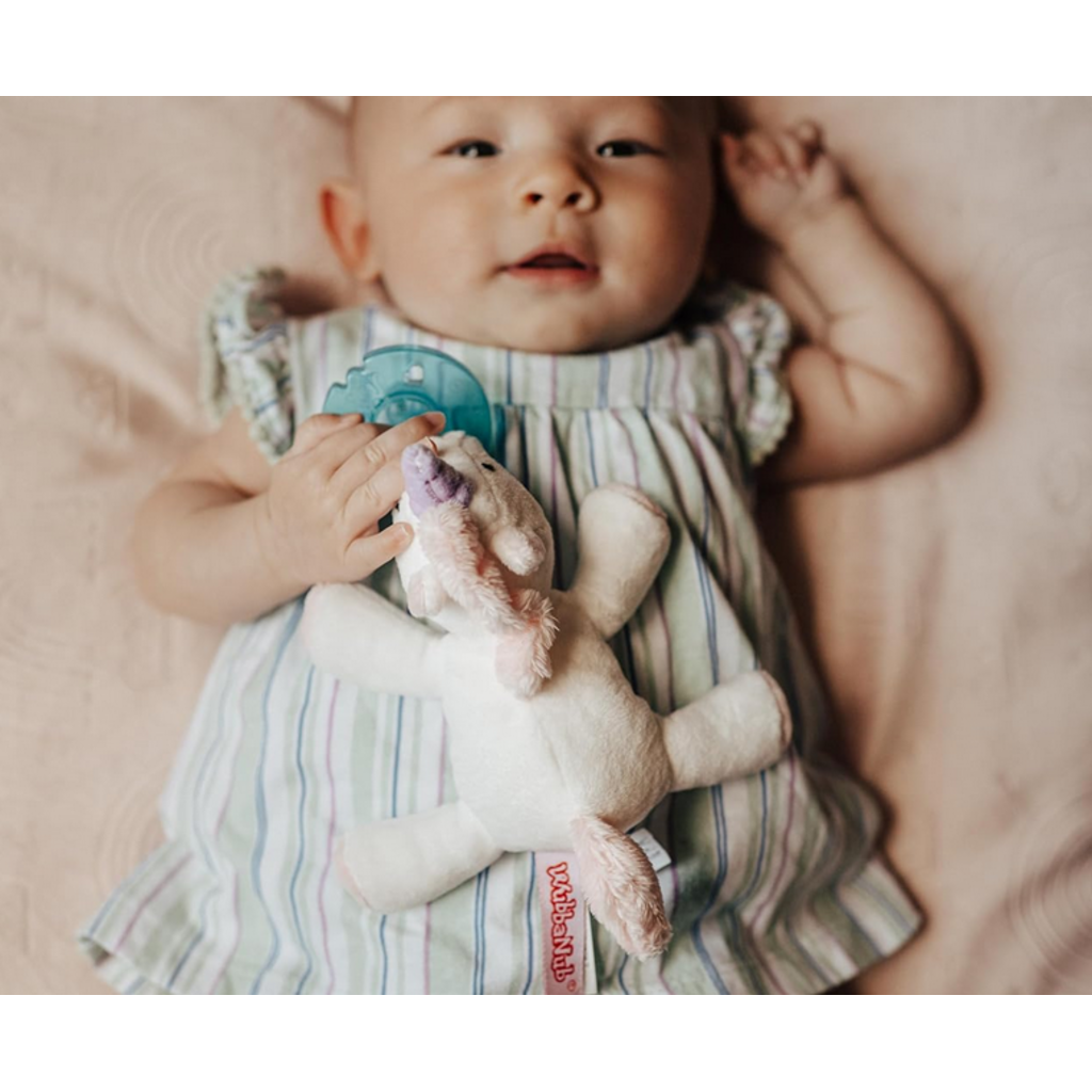 AURORA WUBBANUB PACIFIER WHITE UNICORN