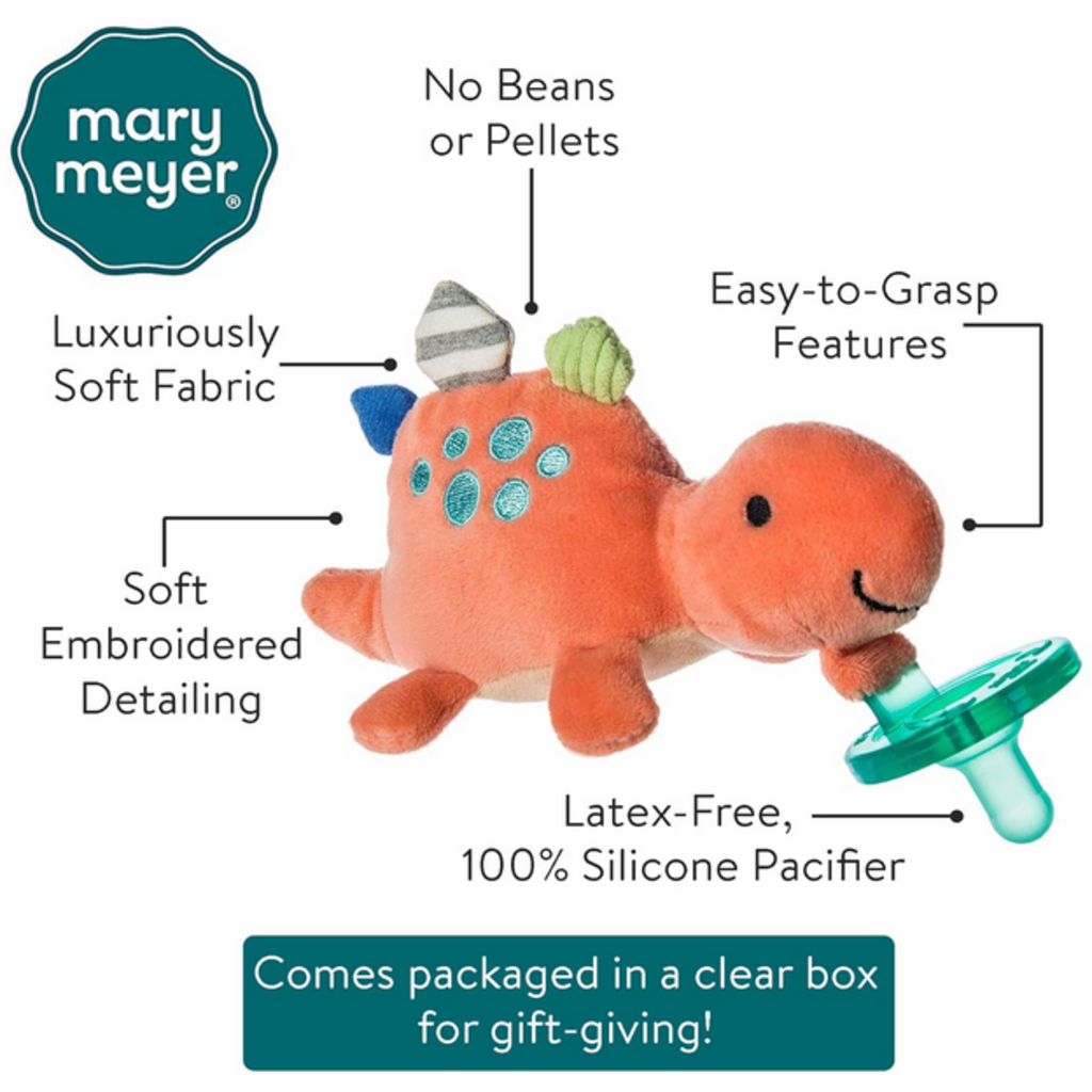 MARY MEYER WUBBANUB PACIFIER PEBBLESAURUS**