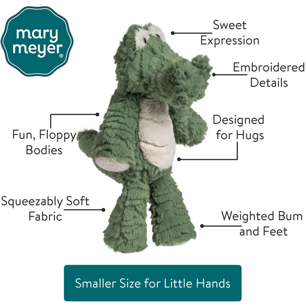 MARY MEYER MARSHMALLOW ZOO JUNIOR GATOR