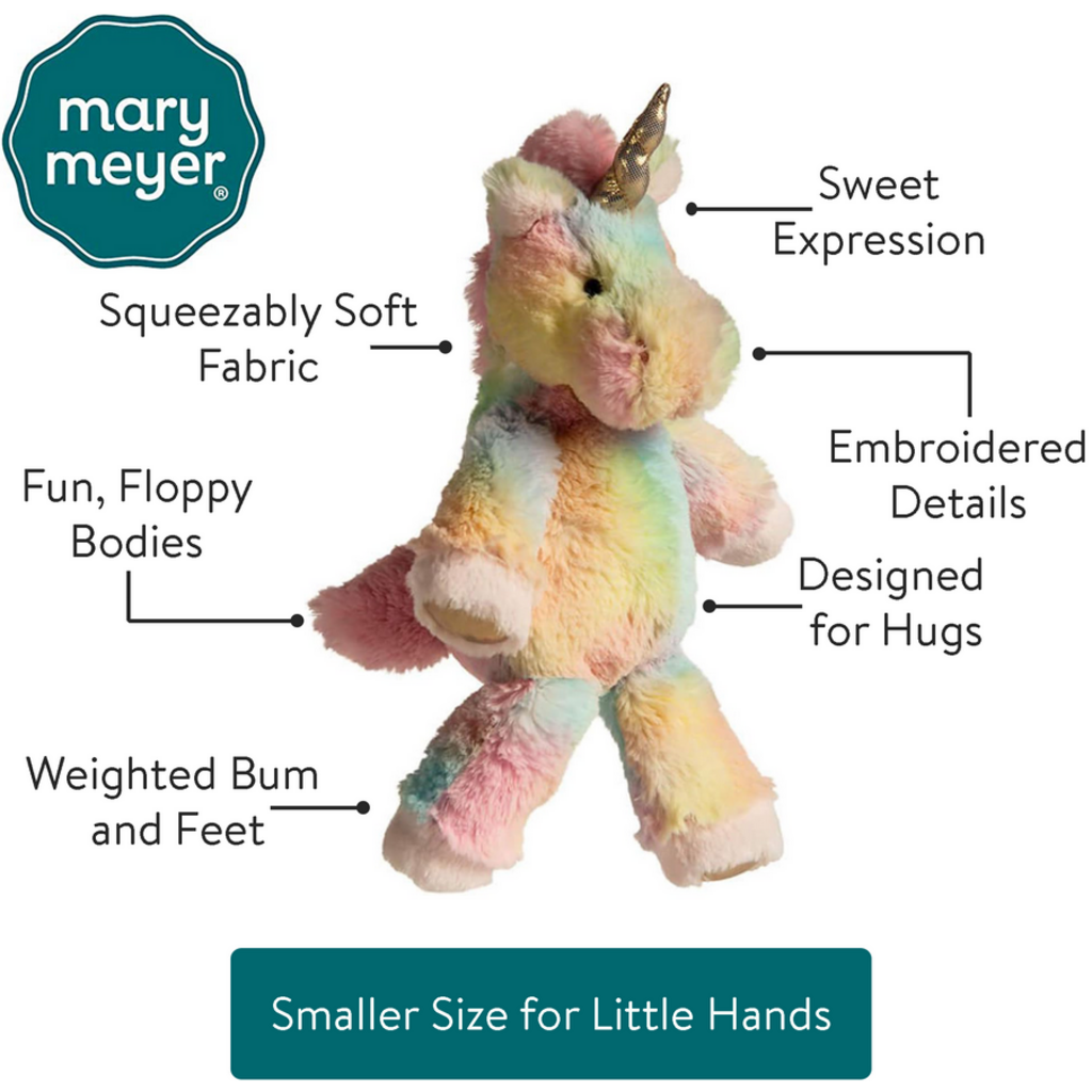 MARY MEYER MARSHMALLOW ZOO JUNIOR FRO-YO UNICORN