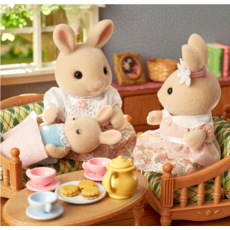 CALICO CRITTERS MILK RABBIT FAMILY CALICO CRITTERS