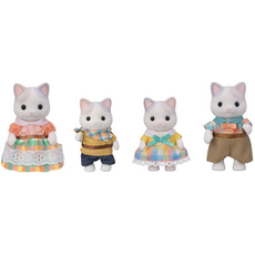 CALICO CRITTERS LATTE CAT FAMILY CALICO CRITTERS