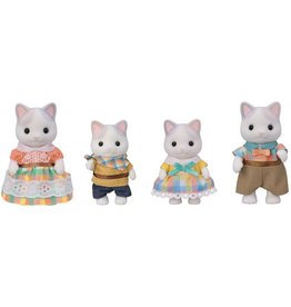 CALICO CRITTERS LATTE CAT FAMILY CALICO CRITTERS