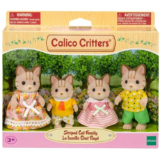 CALICO CRITTERS STRIPED CAT FAMILY CALICO CRITTERS