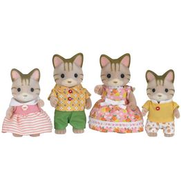 CALICO CRITTERS STRIPED CAT FAMILY CALICO CRITTERS