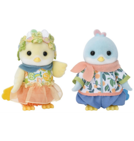 CALICO CRITTERS CITRUS BIRD FAMILY CALICO CRITTERS