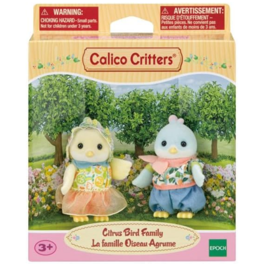 CALICO CRITTERS CITRUS BIRD FAMILY CALICO CRITTERS