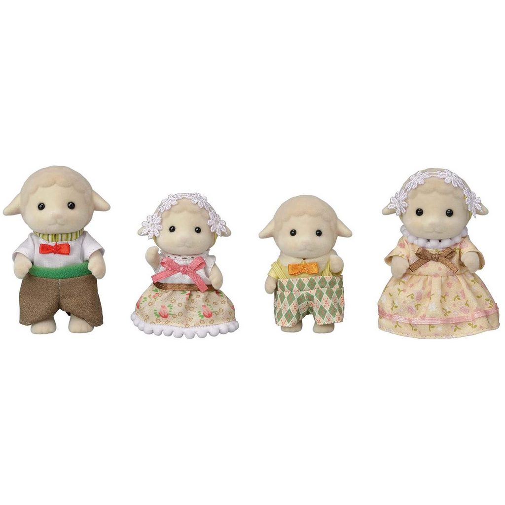 CALICO CRITTERS SHEEP FAMILY CALICO CRITTERS