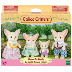 CALICO CRITTERS FENNEC FOX FAMILY CALICO CRITTERS