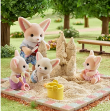 CALICO CRITTERS FENNEC FOX TWINS CALICO CRITTERS
