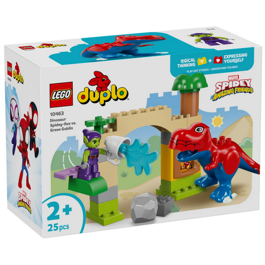 DINOSAUR SPIDEY-REX VS. GREEN GOBLIN