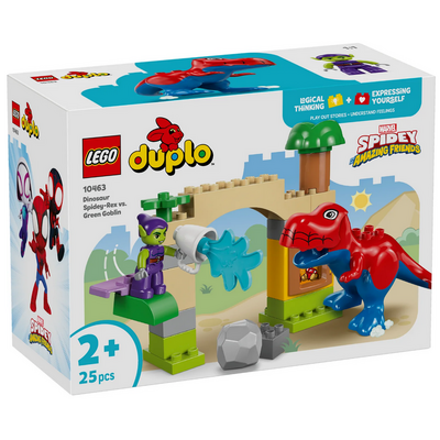 LEGO DINOSAUR SPIDEY-REX VS. GREEN GOBLIN