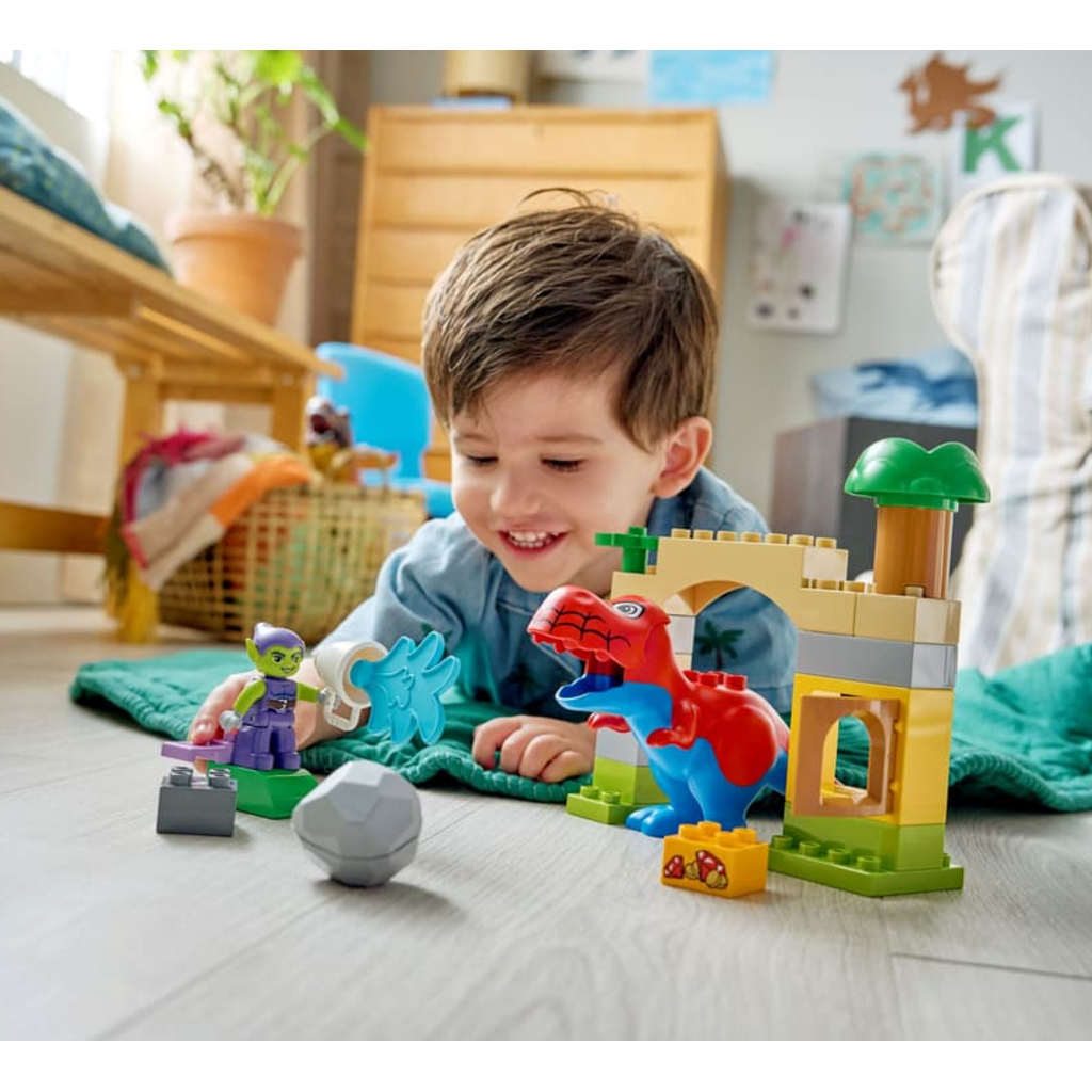 LEGO DINOSAUR SPIDEY-REX VS. GREEN GOBLIN
