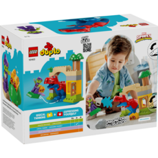 LEGO DINOSAUR SPIDEY-REX VS. GREEN GOBLIN