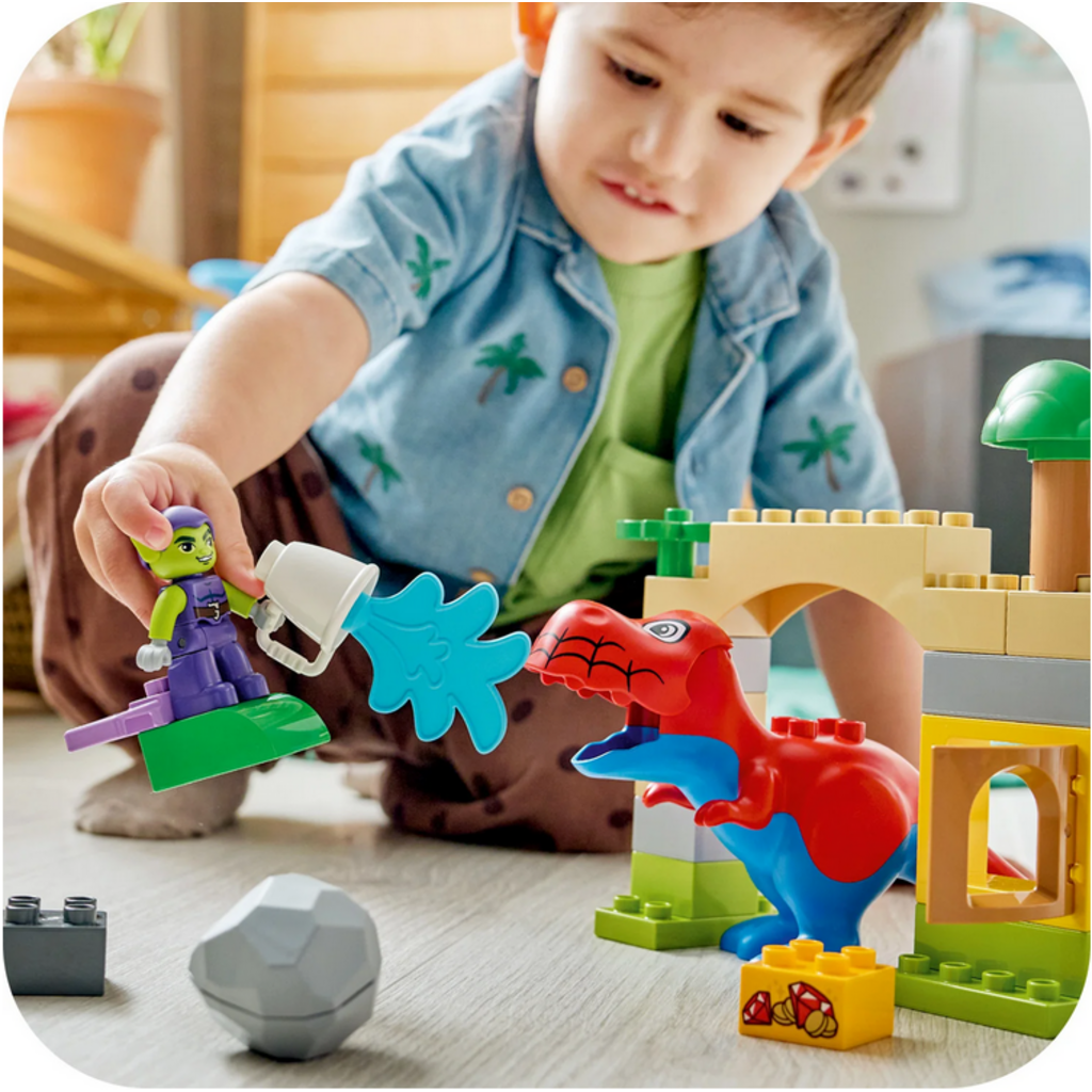 DINOSAUR SPIDEY-REX VS. GREEN GOBLIN