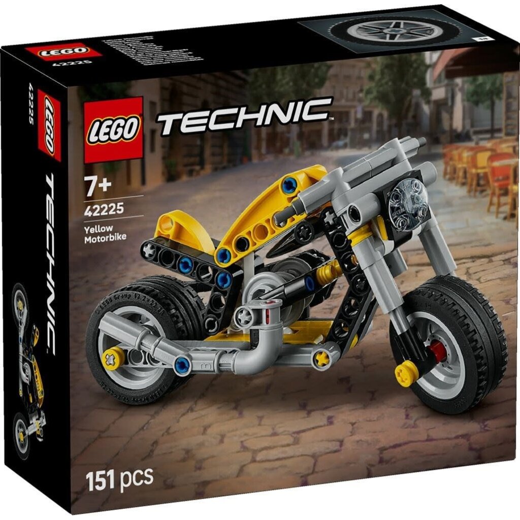 LEGO YELLOW MOTORCYCLE