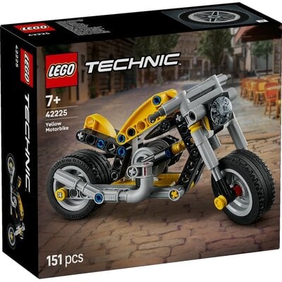 LEGO YELLOW MOTORCYCLE