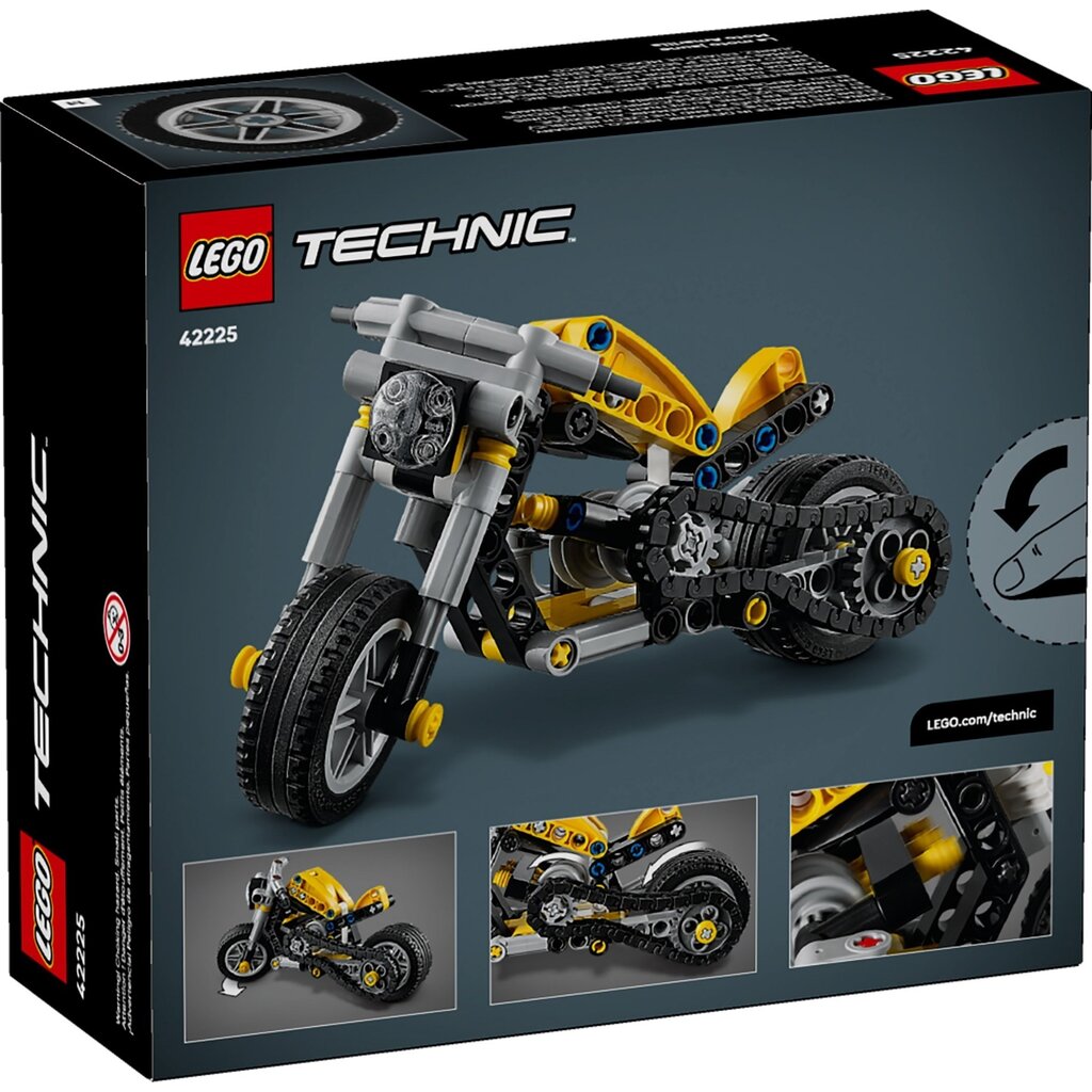 LEGO YELLOW MOTORCYCLE