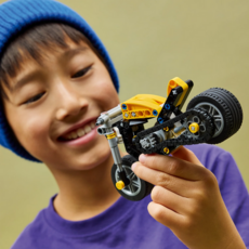 LEGO YELLOW MOTORCYCLE