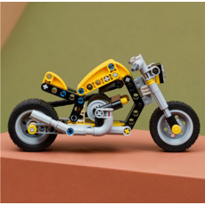 LEGO YELLOW MOTORCYCLE