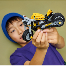 LEGO YELLOW MOTORCYCLE