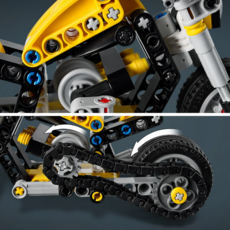 LEGO YELLOW MOTORCYCLE