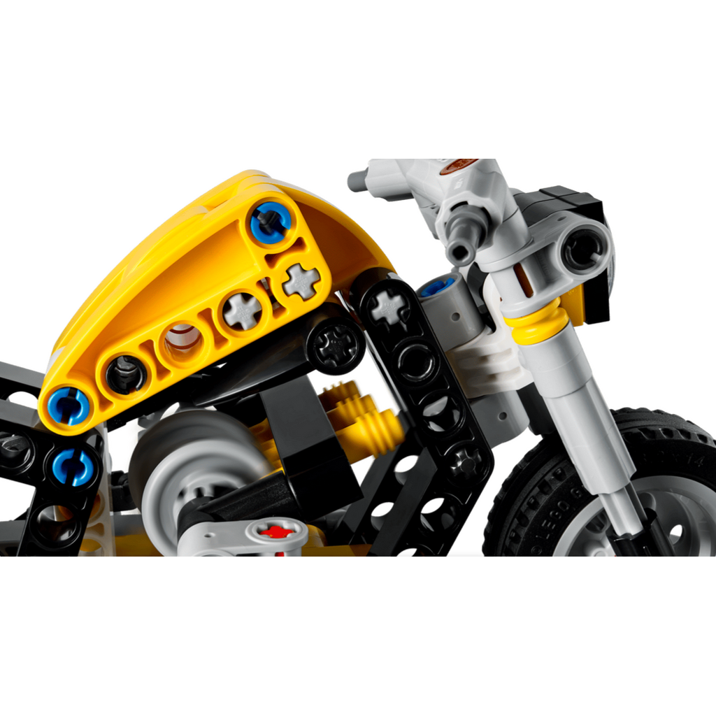 LEGO YELLOW MOTORCYCLE