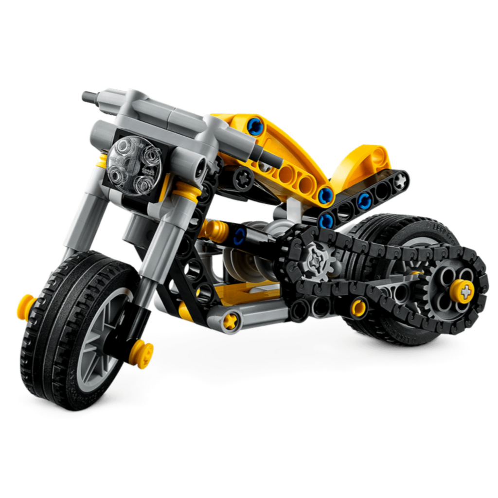 LEGO YELLOW MOTORCYCLE