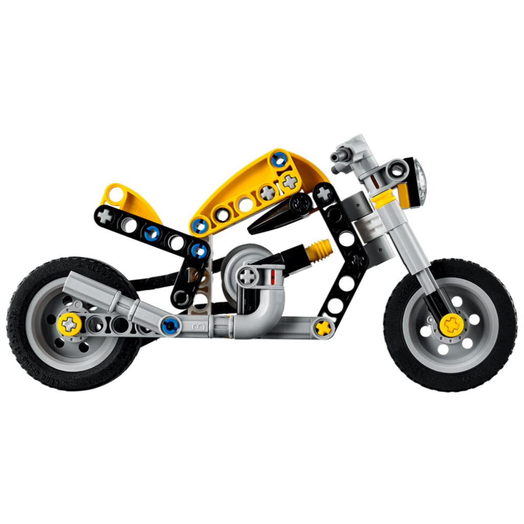 LEGO YELLOW MOTORCYCLE