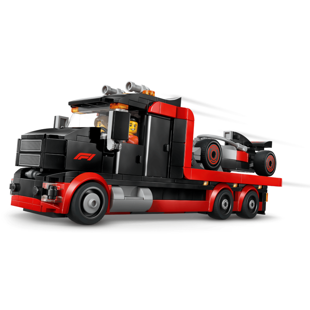 LEGO F1 DISPLAY TRUCK WITH AUDI F1 RACE CAR