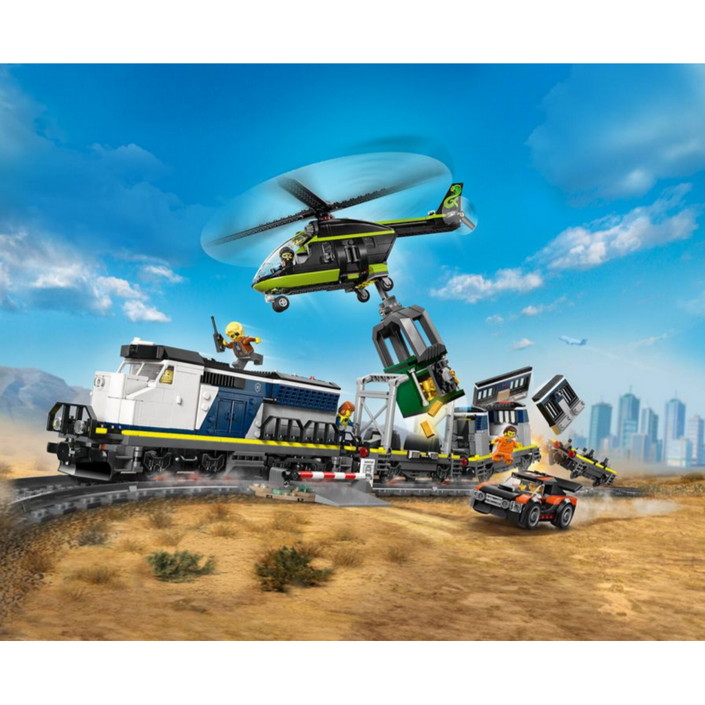 LEGO POLICE TRAIN HEIST