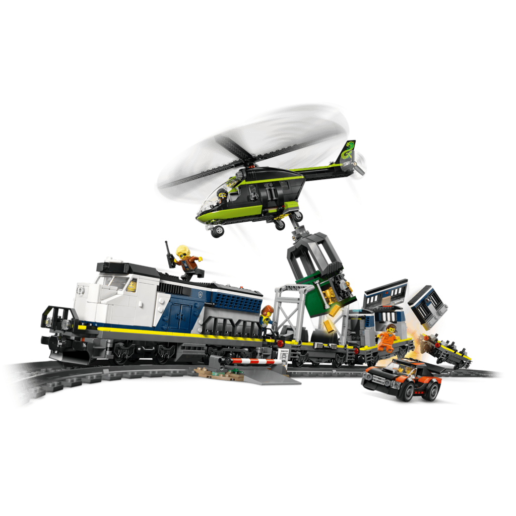 LEGO POLICE TRAIN HEIST