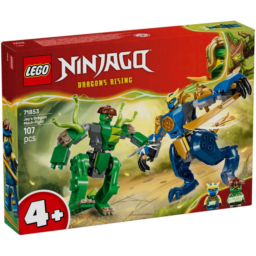 LEGO JAY'S DRAGON MECH FIGHT