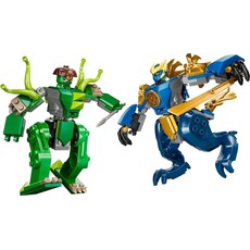 LEGO JAY'S DRAGON MECH FIGHT