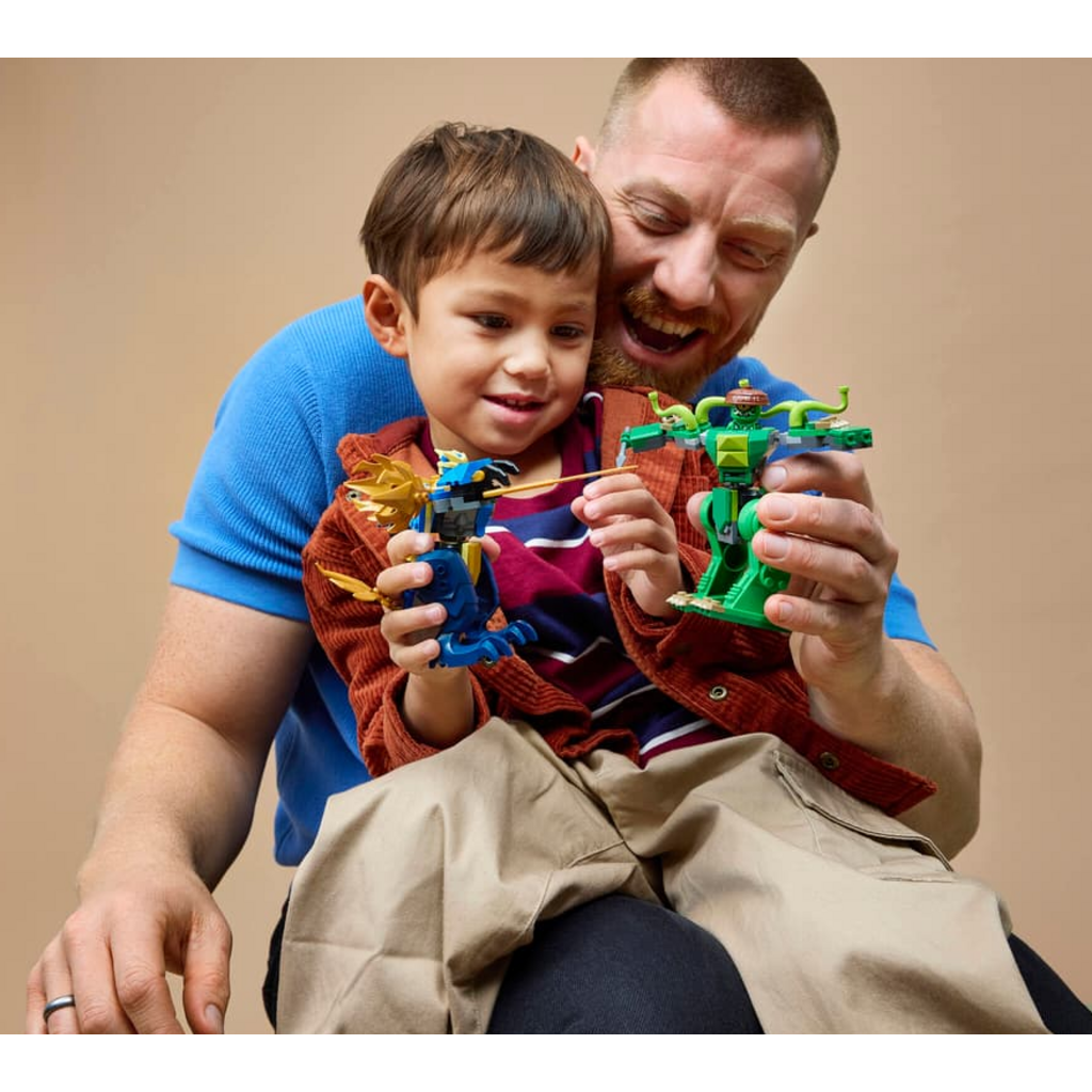 LEGO JAY'S DRAGON MECH FIGHT