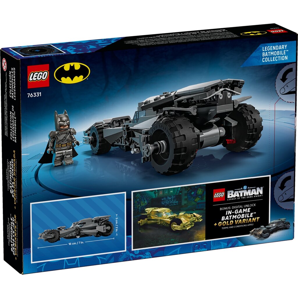 LEGO BATMAN V SUPERMAN BATMOBILE