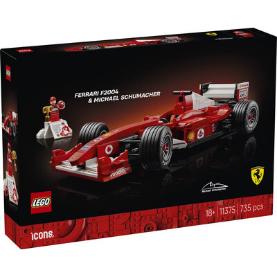 LEGO FERRARI F2004 & MICHAEL SCHUMACHER
