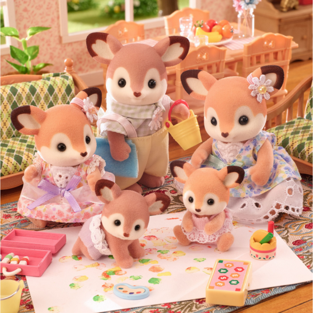 CALICO CRITTERS DEER TWINS CALICO CRITTERS
