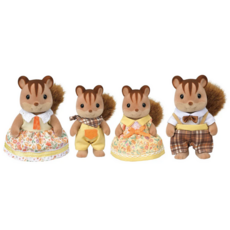 CALICO CRITTERS WALNUT SQUIRREL FAMILY CALICO CRITTERS