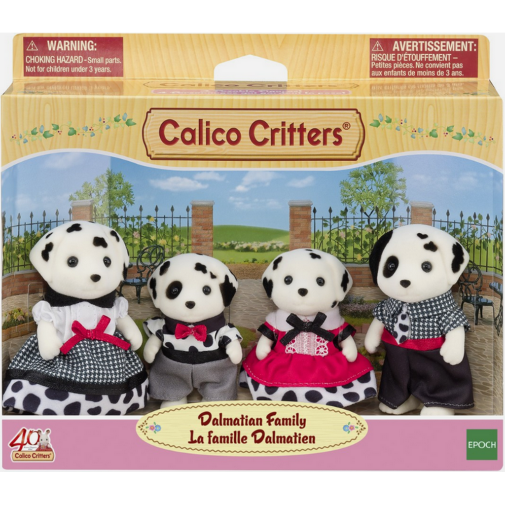 CALICO CRITTERS DALMATIAN FAMILY CALICO CRITTERS